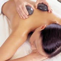 hotstone rugmassage